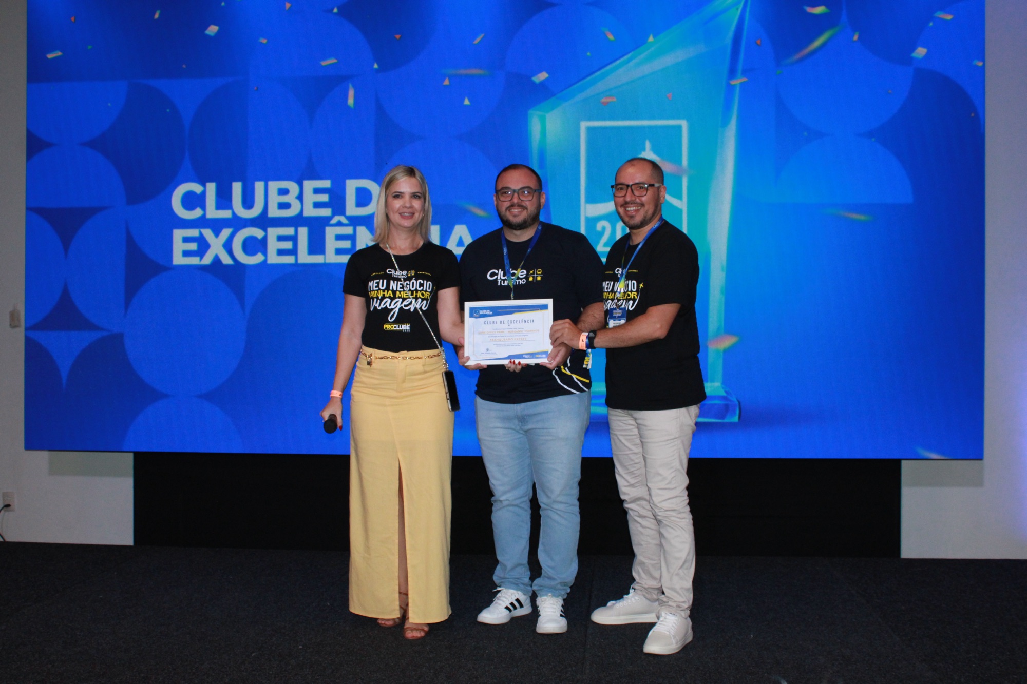 Morganny (Prime) foi destaque na categoria Franqueado Expert (Giulia Jardim/M&E)