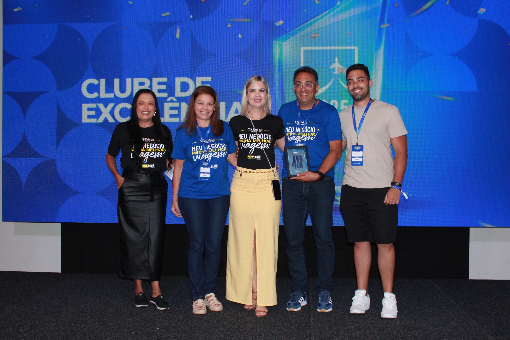 Destaques em vendas 2024 são reconhecidos no encerramento do ProClube 2025 (Giulia Jardim/M&E)