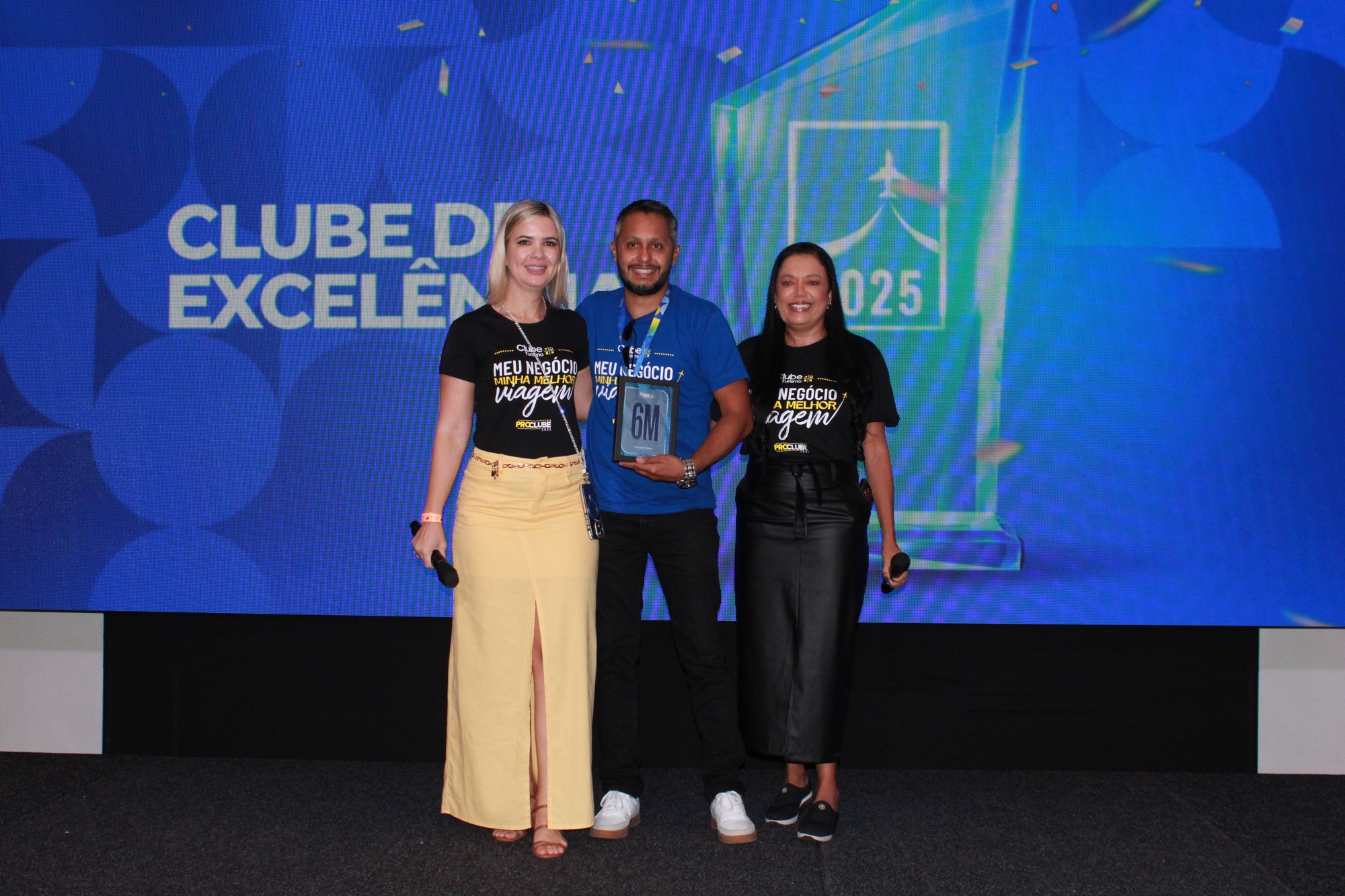 Destaques em vendas 2024 são reconhecidos no encerramento do ProClube 2025 (Giulia Jardim/M&E)
