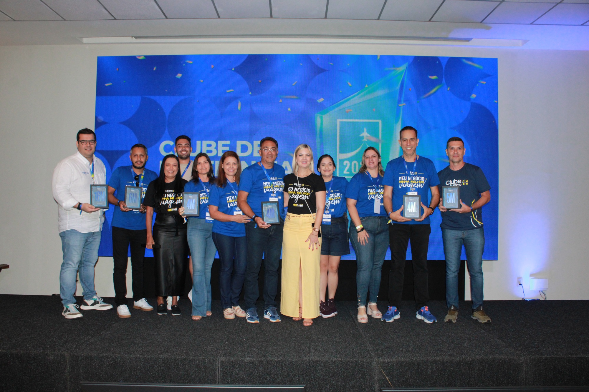 Destaques em vendas 2024 são reconhecidos no encerramento do ProClube 2025 (Giulia Jardim/M&E)