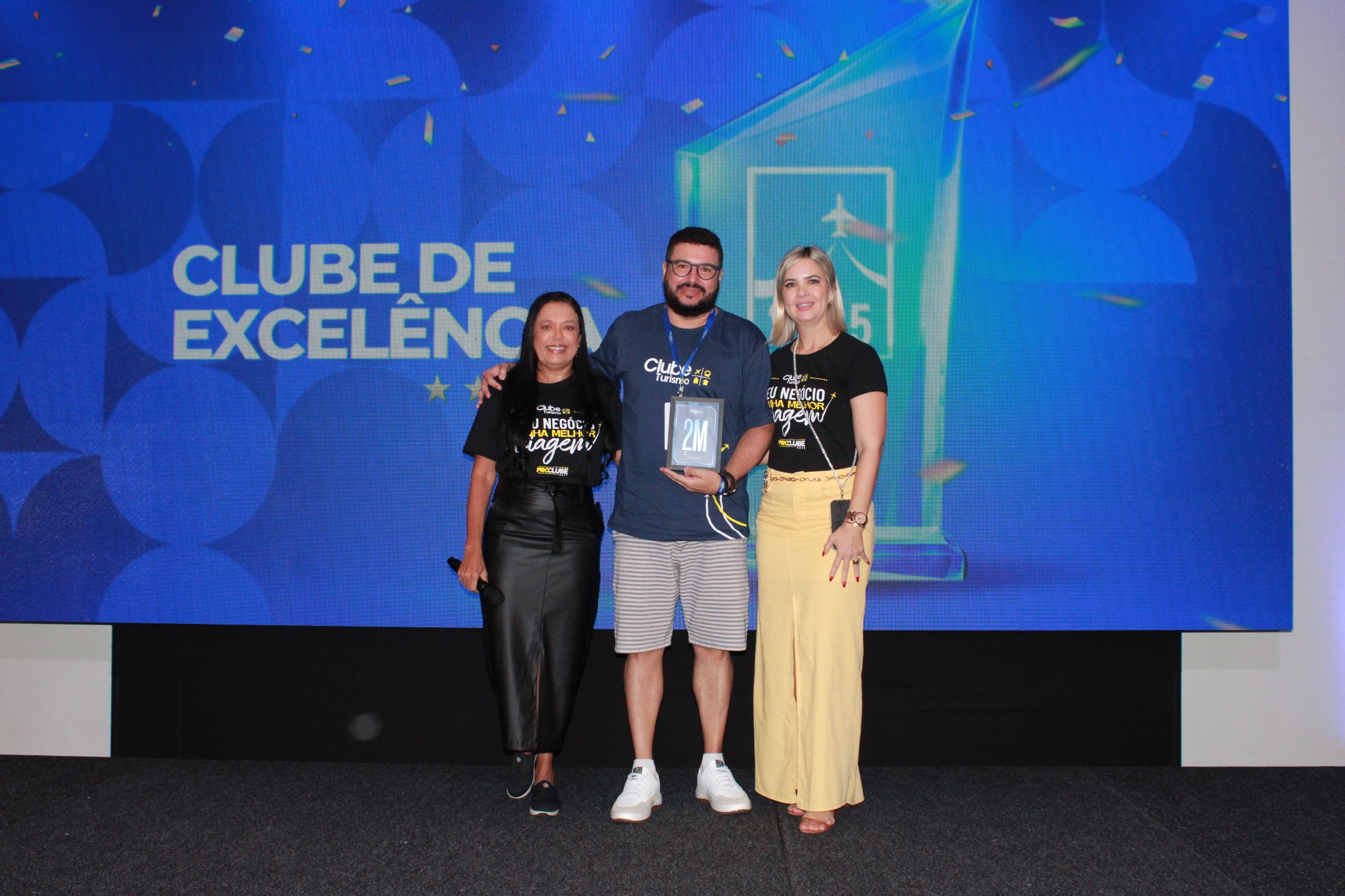 Destaques em vendas 2024 são reconhecidos no encerramento do ProClube 2025 (Giulia Jardim/M&E)