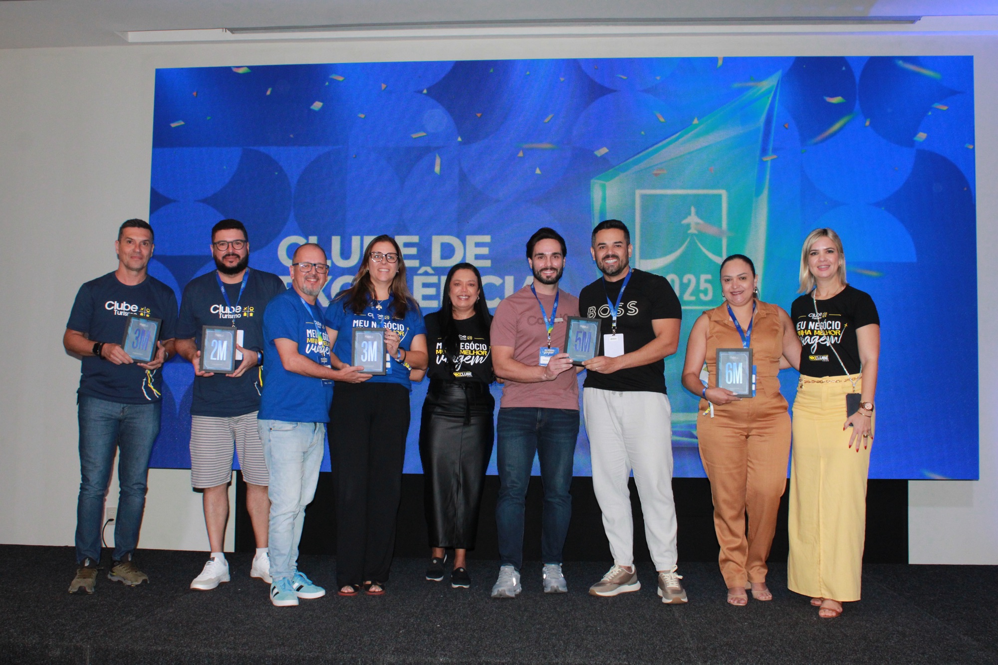 Destaques em vendas 2024 são reconhecidos no encerramento do ProClube 2025 (Giulia Jardim/M&E)