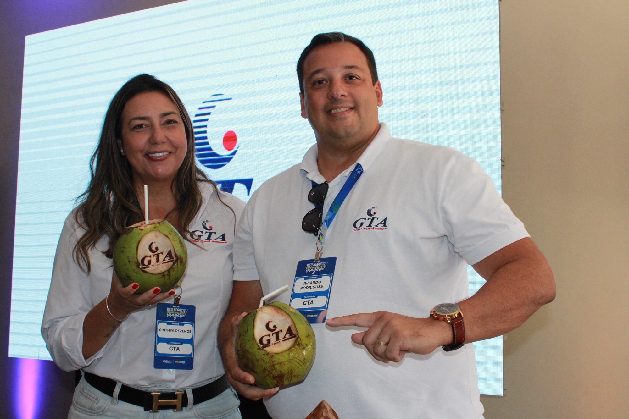 Cinthya Rezende e Ricardo Rodrigues, da GTA (Giulia Jardim/M&E)