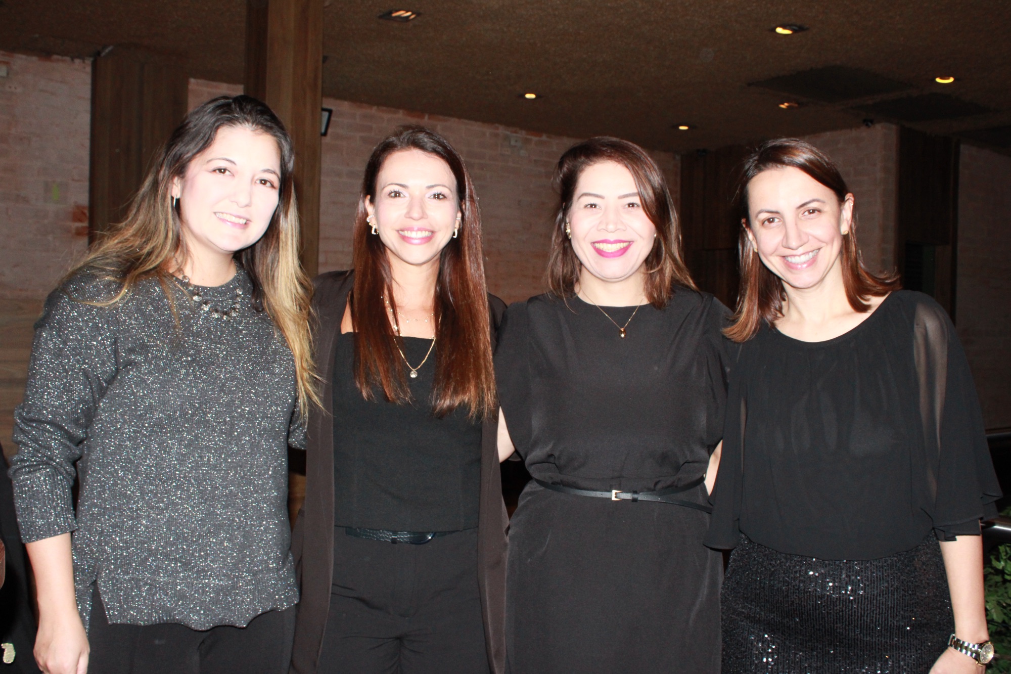 Sheilla Rodrigues, da KPMG Auditores; Joyce Macieri, da Minerva; Jamile Martins, da Brasken; e Ana Prado, da Syngenta (Giulia Jardim/M&E)