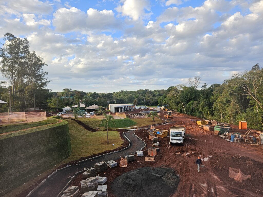 A construção do AquaFoz é uma das mais complexas já realizadas na região A construção do AquaFoz é uma das mais complexas já realizadas na região