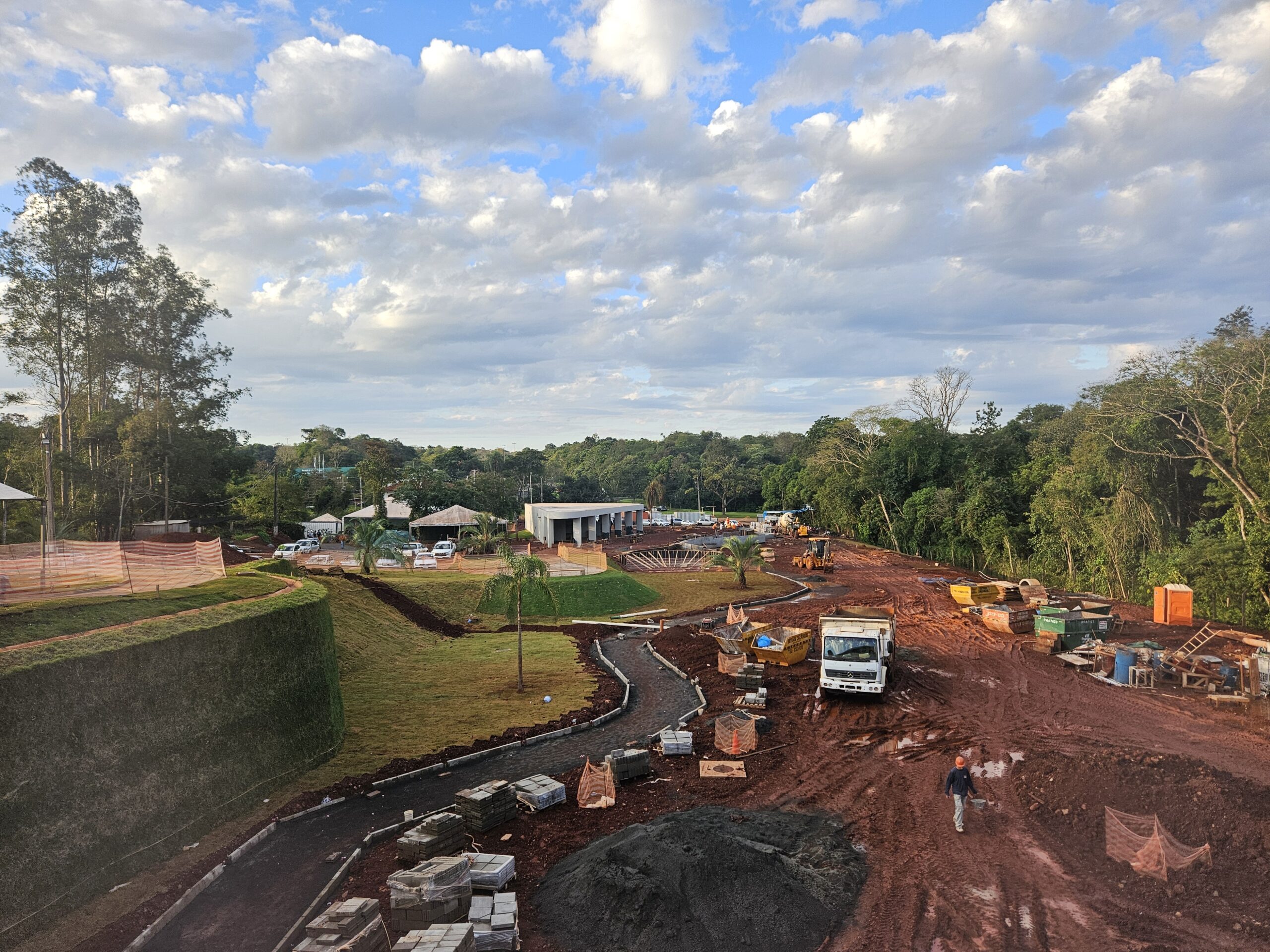 A construção do AquaFoz é uma das mais complexas já realizadas na região A construção do AquaFoz é uma das mais complexas já realizadas na região