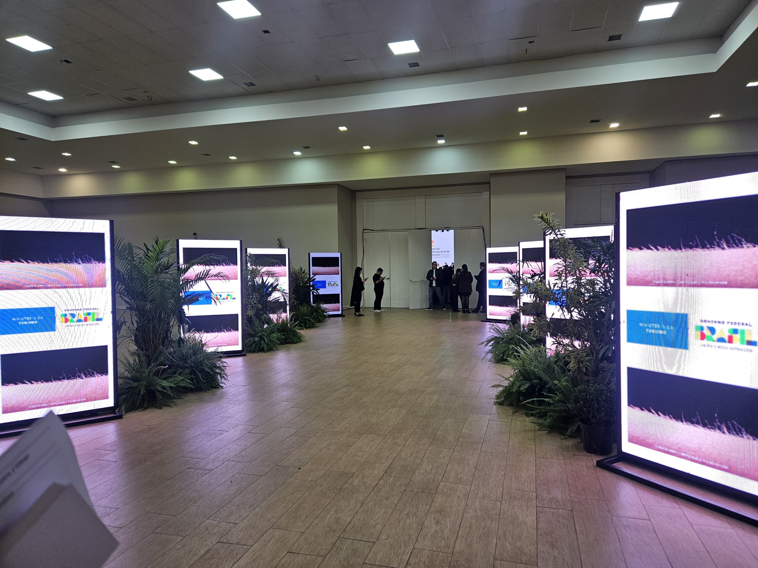 Entrada do evento no Recanto das Cataratas Entrada do evento no Recanto das Cataratas