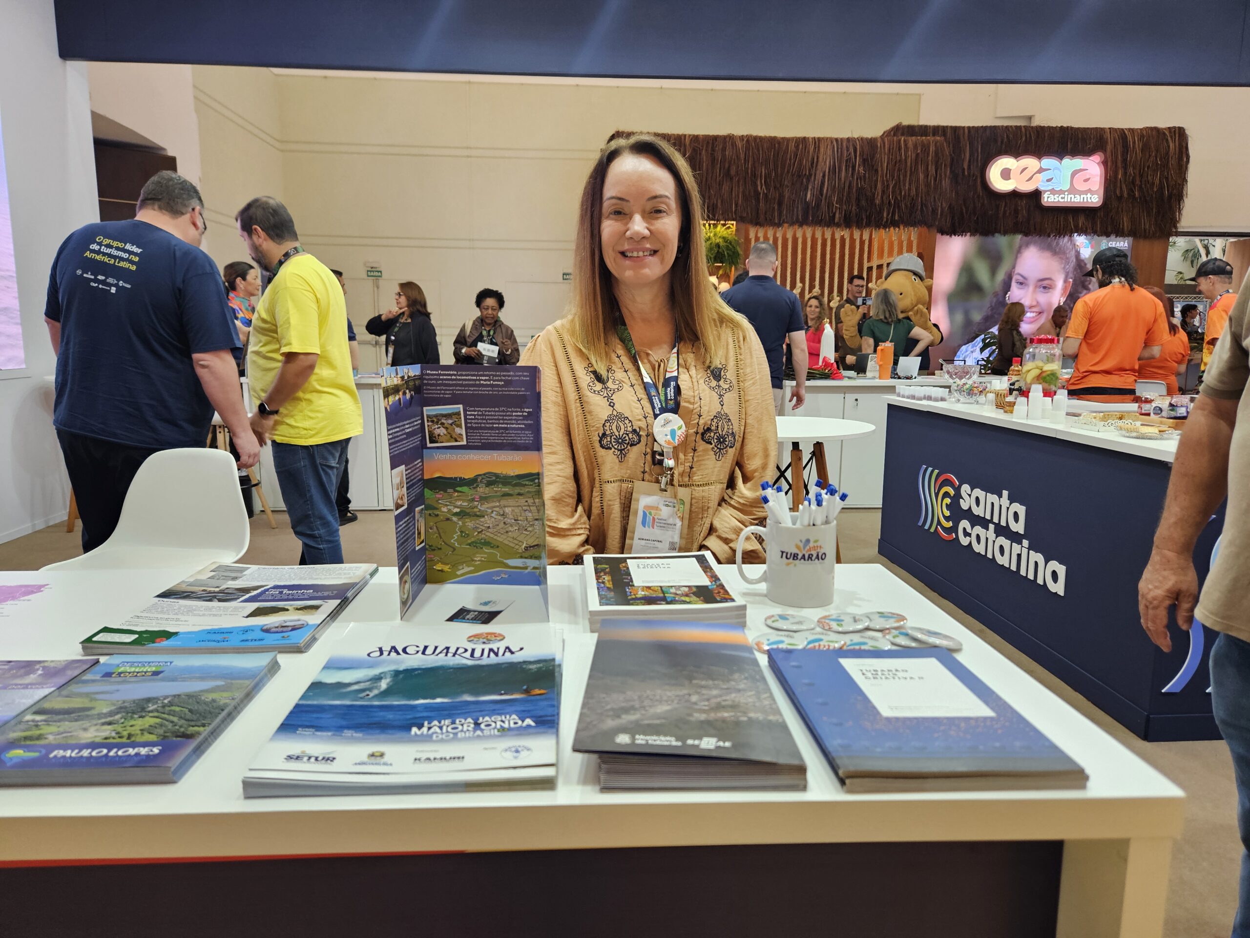 Adriana Caporal, da prefeitura de Tubarão (SC) Adriana Caporal, da prefeitura de Tubarão (SC)