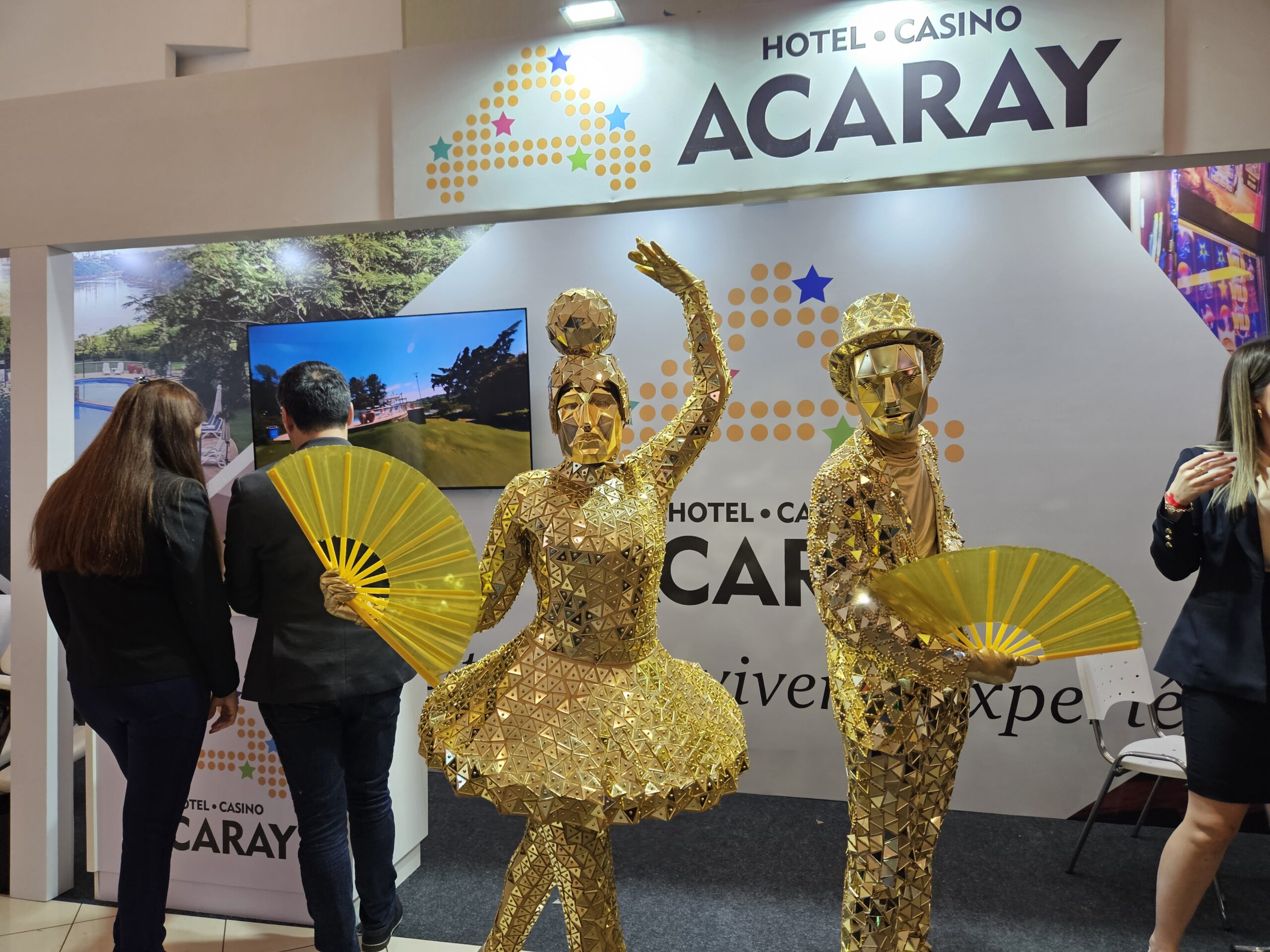 Estande do Hotel Acaray Estande do Hotel Acaray