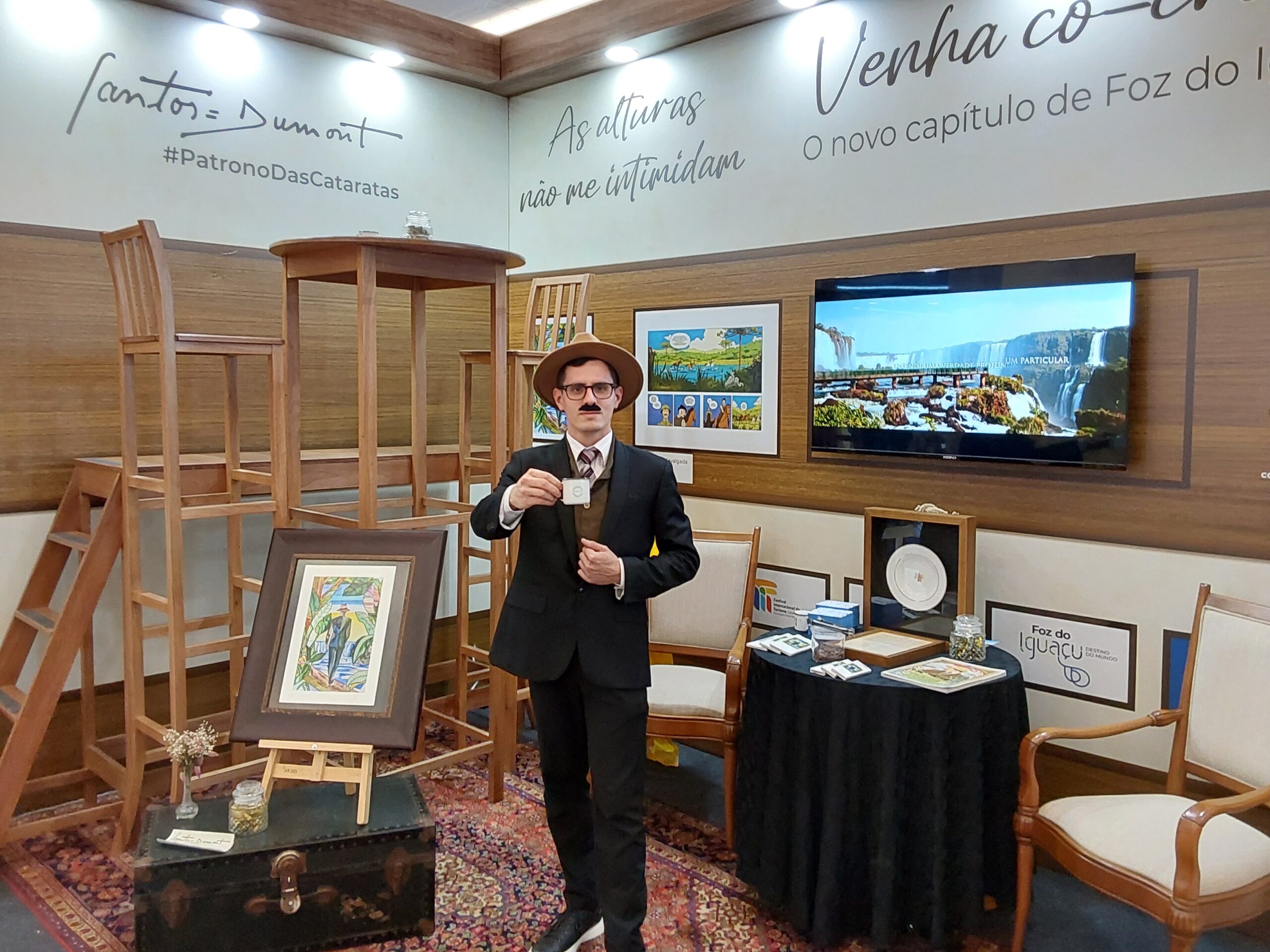 Santos Dumont, Patrono das Cataratas Santos Dumont, Patrono das Cataratas