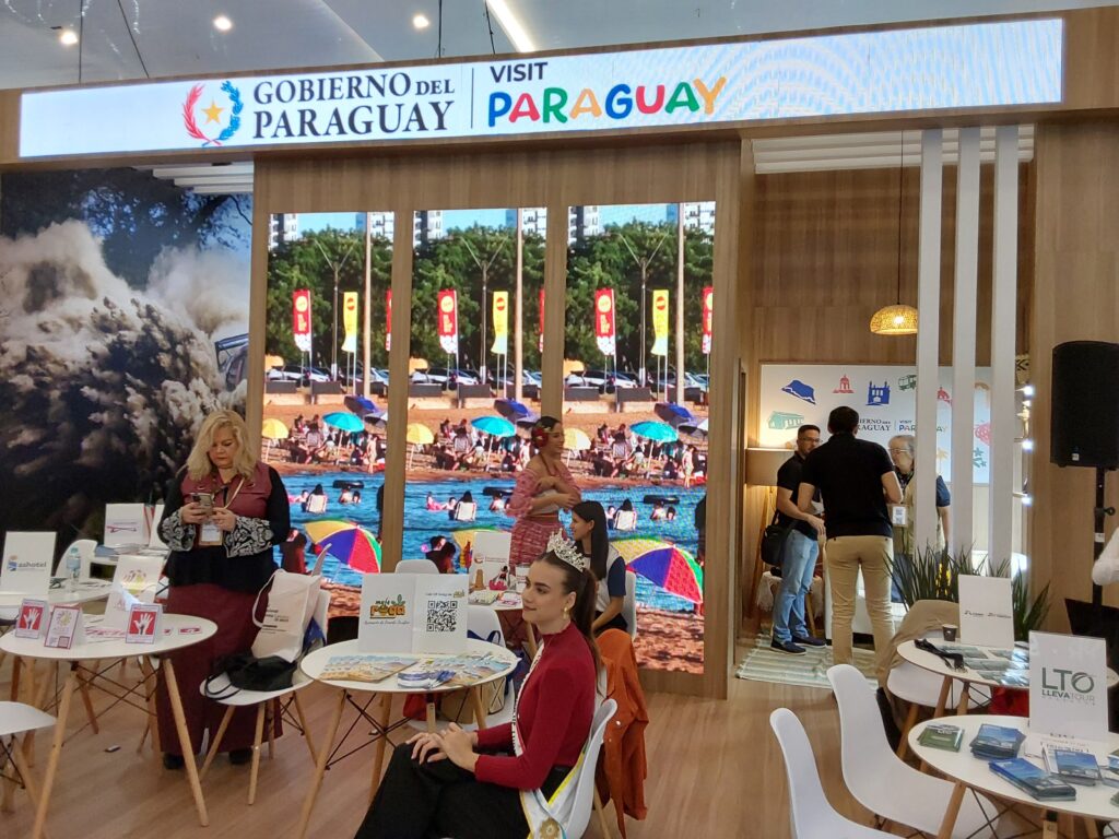 Estande do Paraguai