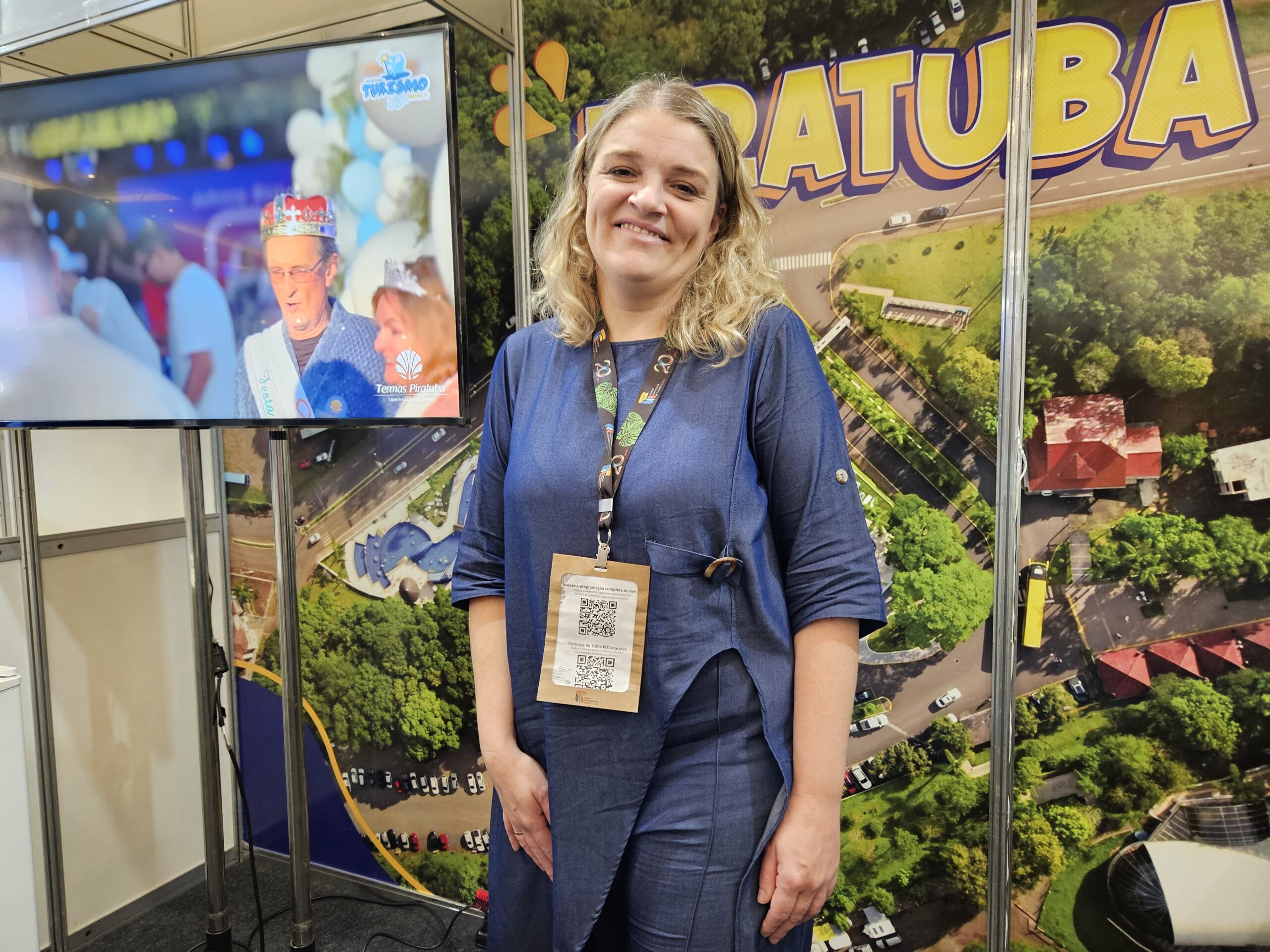 Fran Longo, secretária de Turismo de Piratuba (PR) Fran Longo, secretária de Turismo de Piratuba (PR)