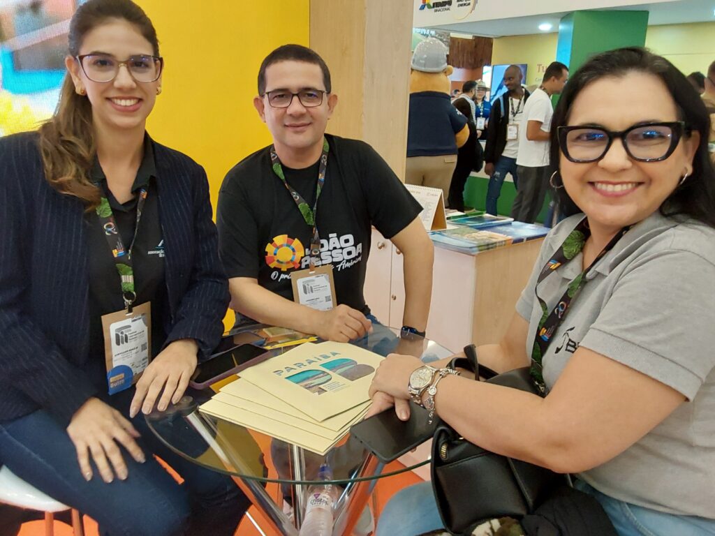 Adryllian Araujo, Abih-PA, Luciano Lapa, de João Pessoa, e Danielle Santos, da BBC Eventos