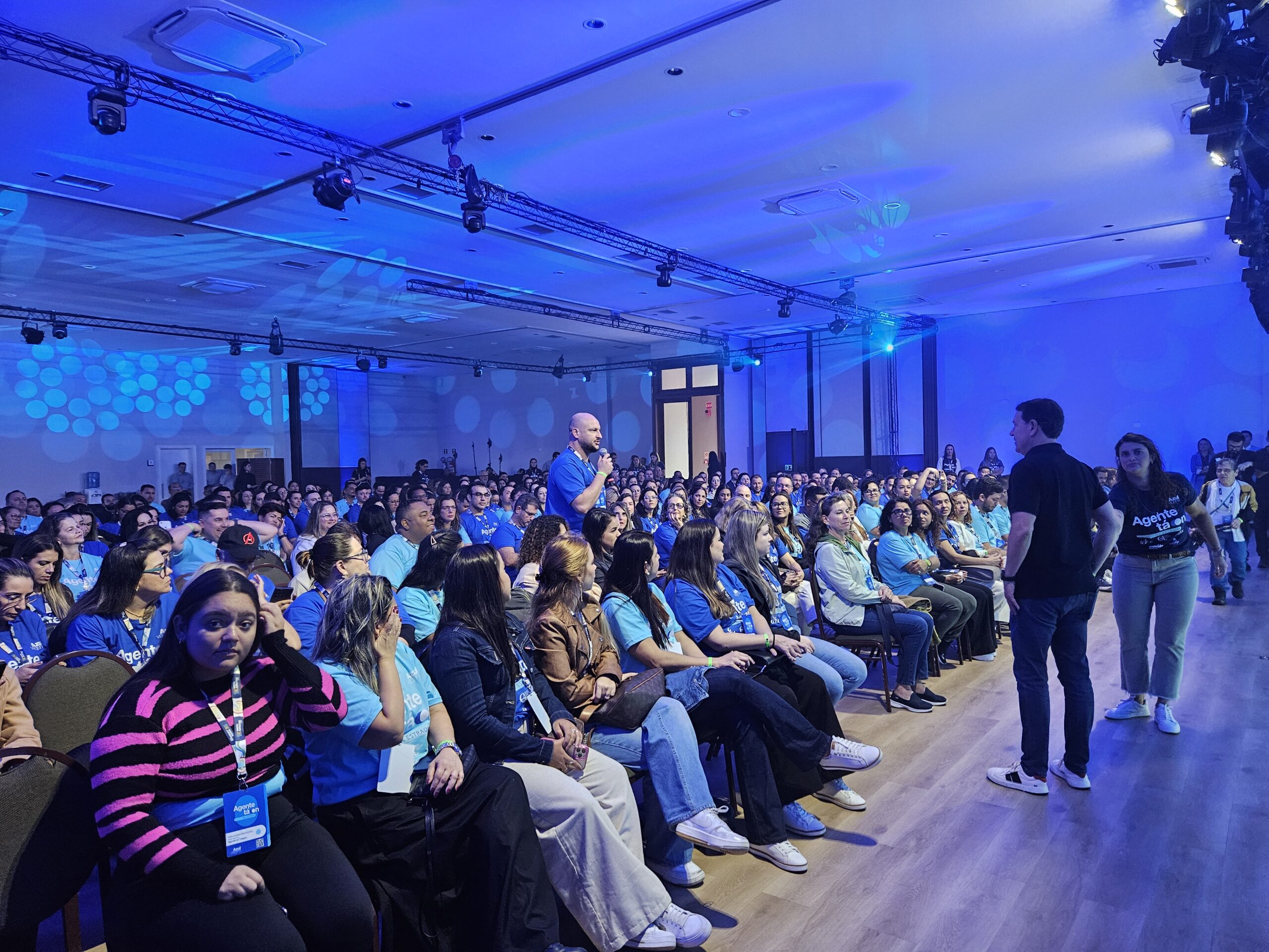 Giu e Bicudo abriram espaço para que os agentes tirassem dúvidas