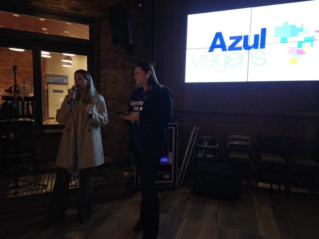Sidy Perazzoli e Priscilla Godoy agradecem participação dos agentes de viagem