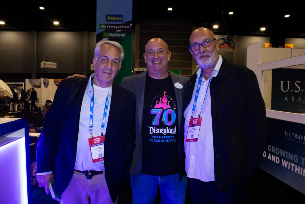 Alexandre Haim, da Disney com Silvio Ferraz, da Befly e Marco Lourenço, da Queensberry