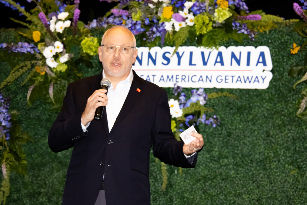 Gregg Caren, CEO do Turismos da Pennsylvania