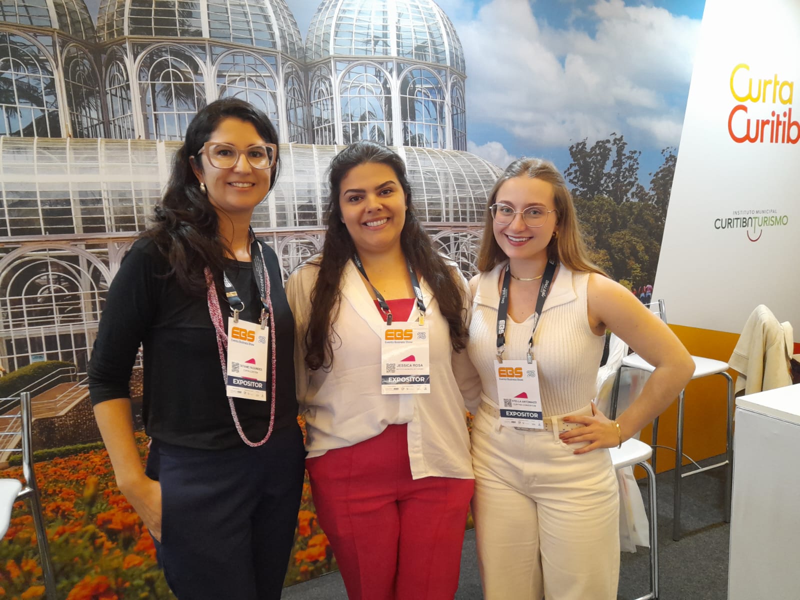 Tatiane Fagundes, Jessica Rosa e Stella Antoniazzi, de Curitiba