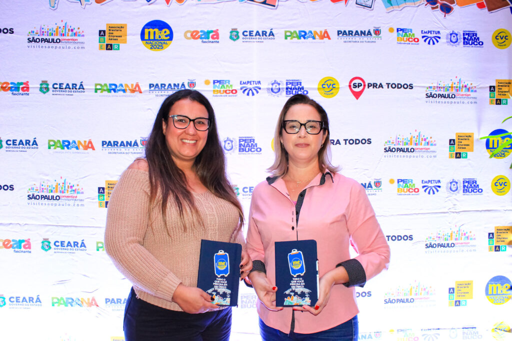 Daice Biachini e Ildlaine Oliveira, da agência Ágape Travel