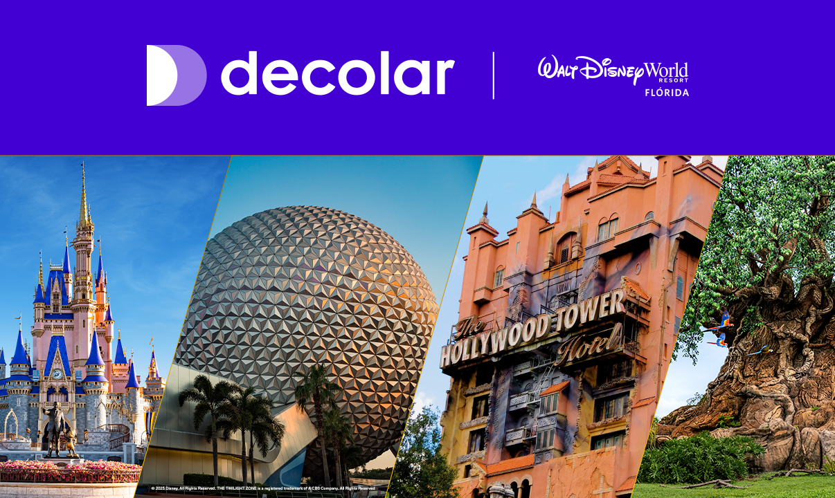 Decolar leva magia da Disney ao Parque Villa-Lobos com evento gratuito 1 Disney 4 parques 1206x720 1 Decolar leva magia da Disney ao Parque Villa-Lobos com evento gratuito