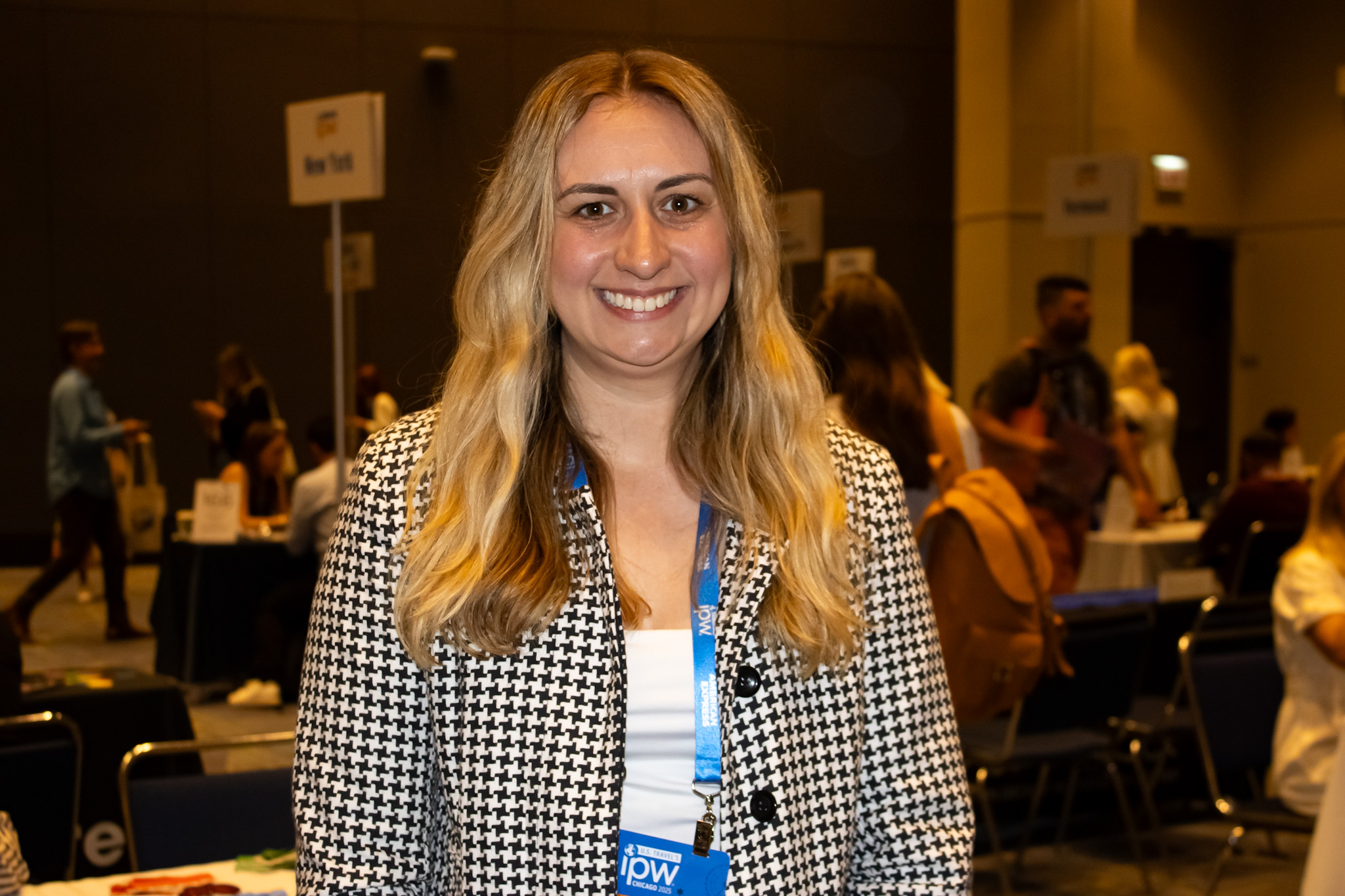 Elizabeth Messina, coordenadora de imprensa do Broadway Inbound Elizabeth Messina, coordenadora de imprensa do Broadway Inbound