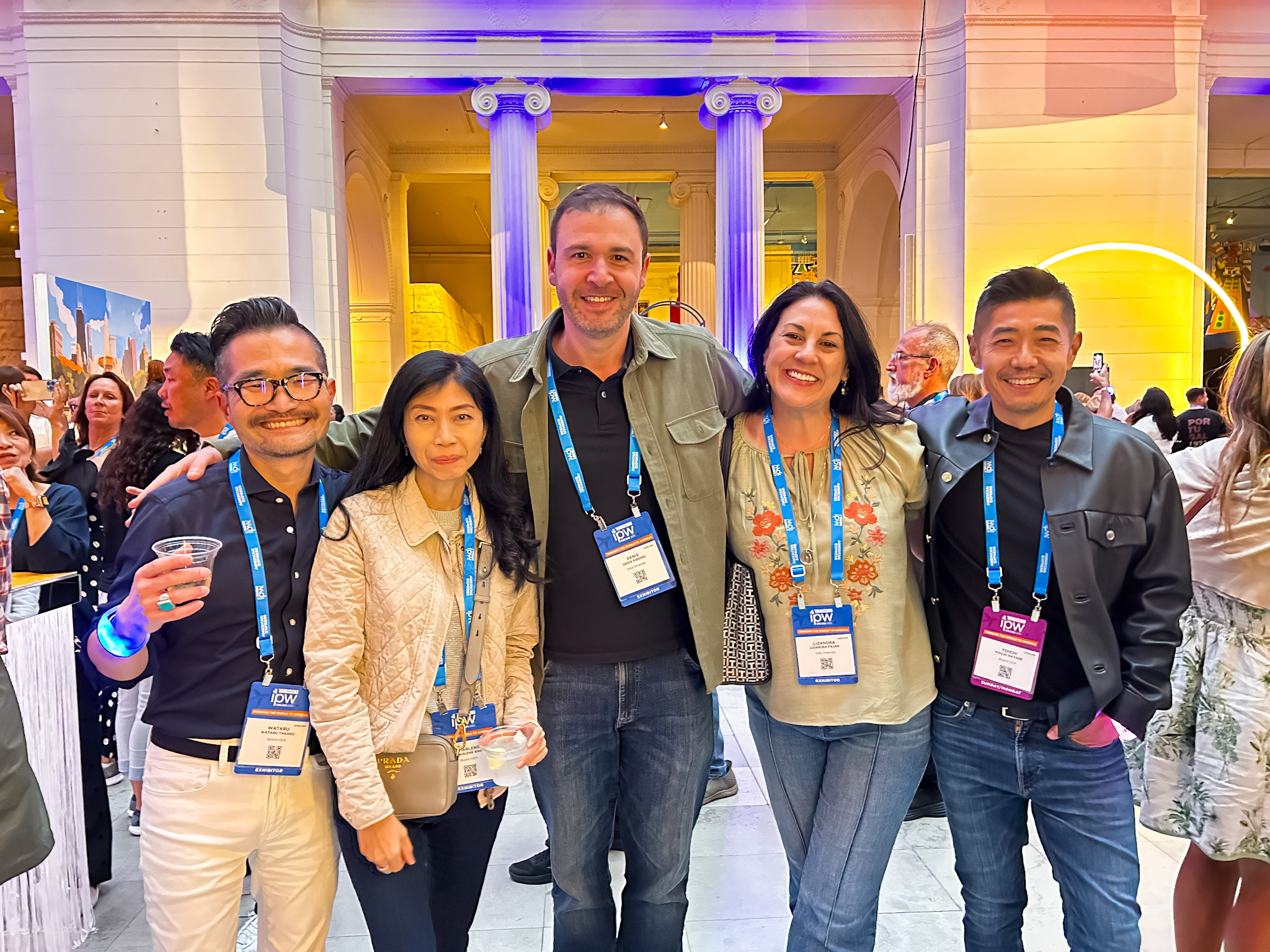 Equipe da Aviareps do Brasil e Japão
