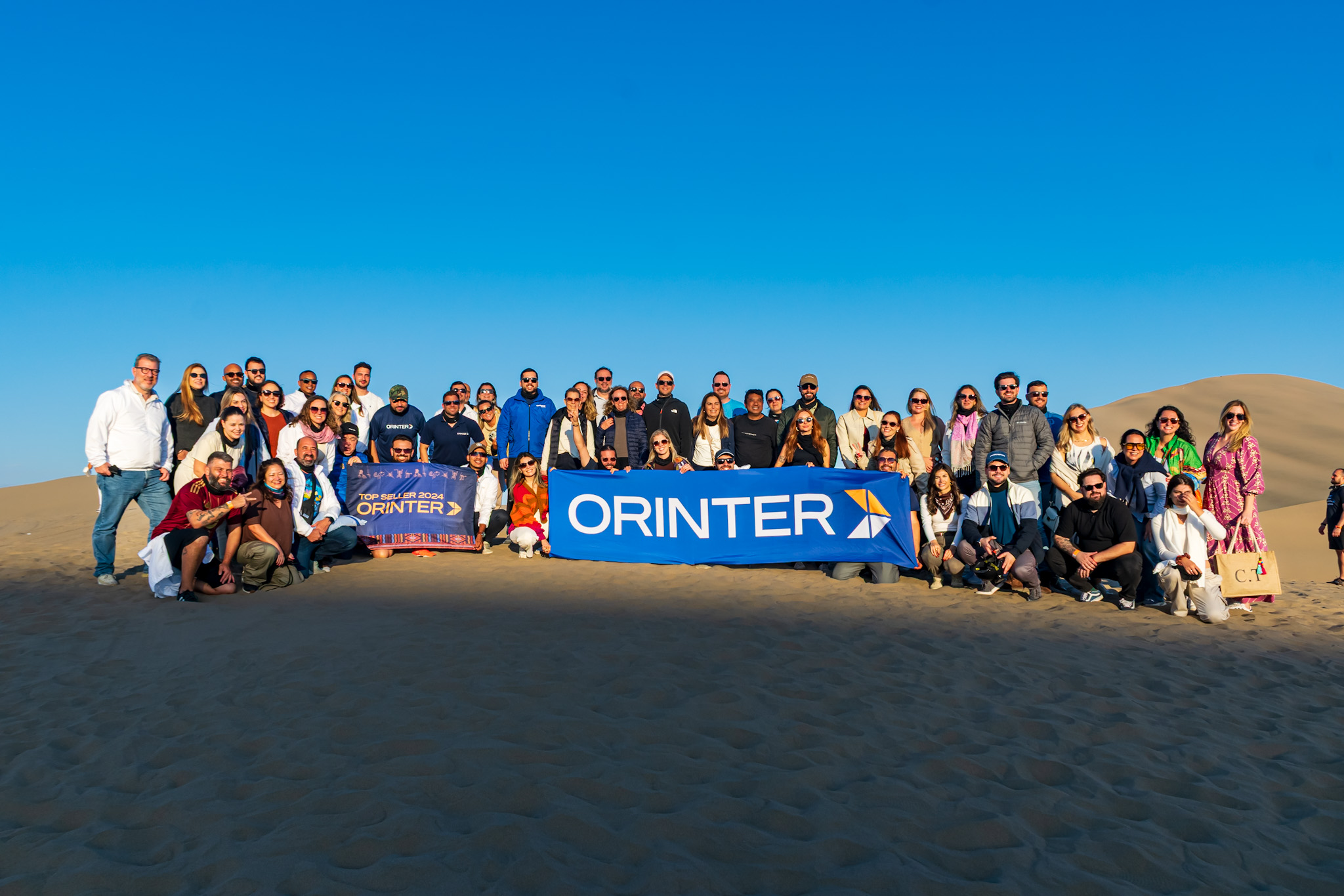 Famtour da Orinter em Huacachina Famtour da Orinter em Huacachina