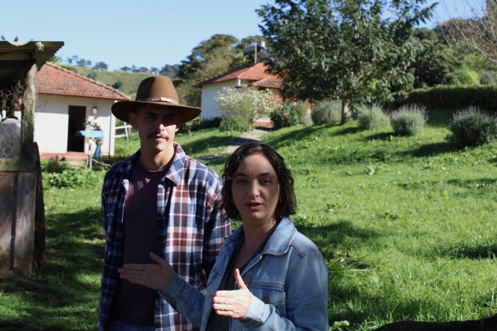 Fernando Mendonça e Clara Antoniazzi
