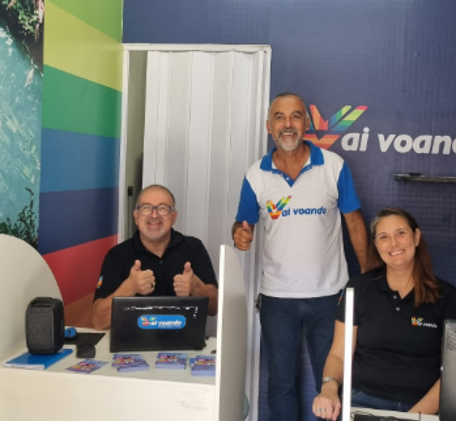 Vai Voando segue com plano de expansão e inaugura seis novas franquias em maio 1 Filial Voe Aki 1 Vai Voando segue com plano de expansão e inaugura seis novas franquias em maio
