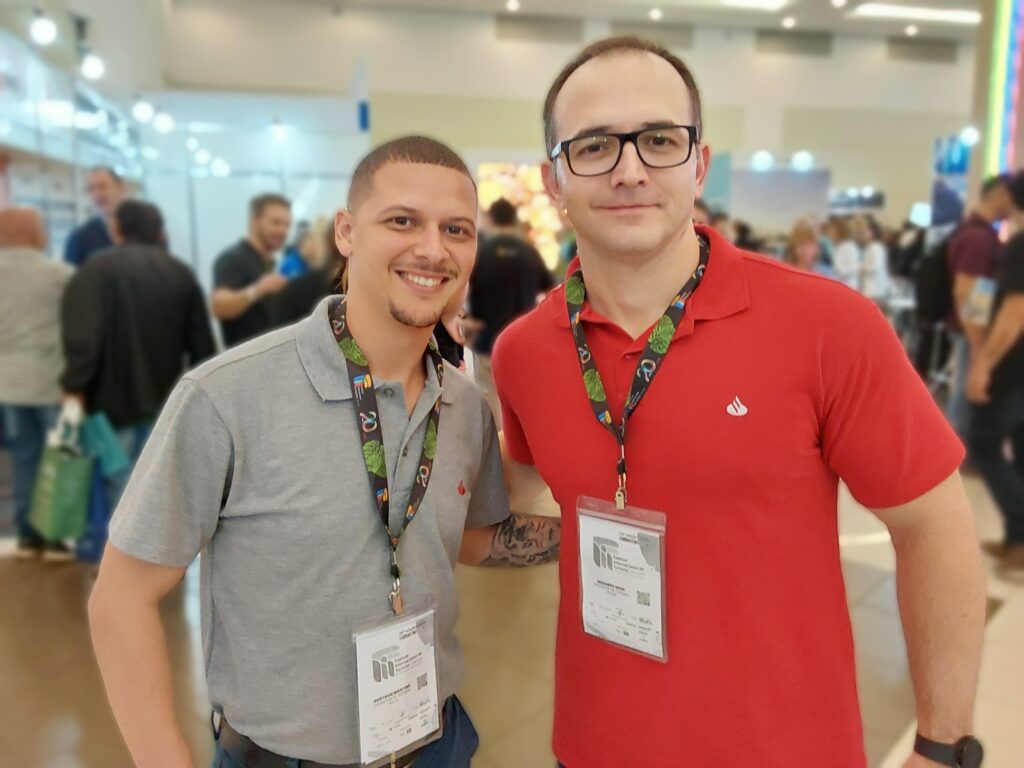 Gustavo Martins e Eduardo Niero, do Santander