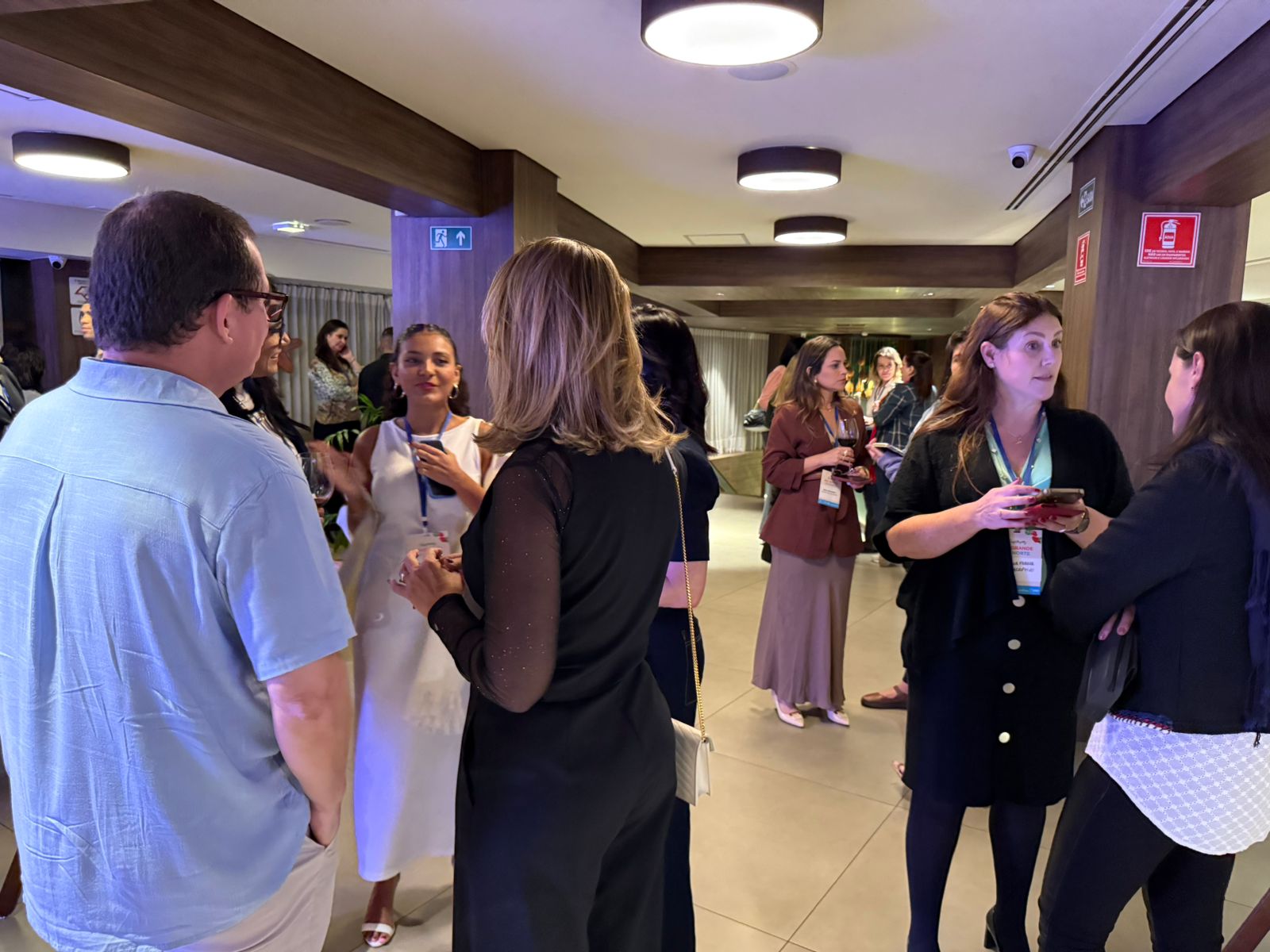 Associados no coquetel