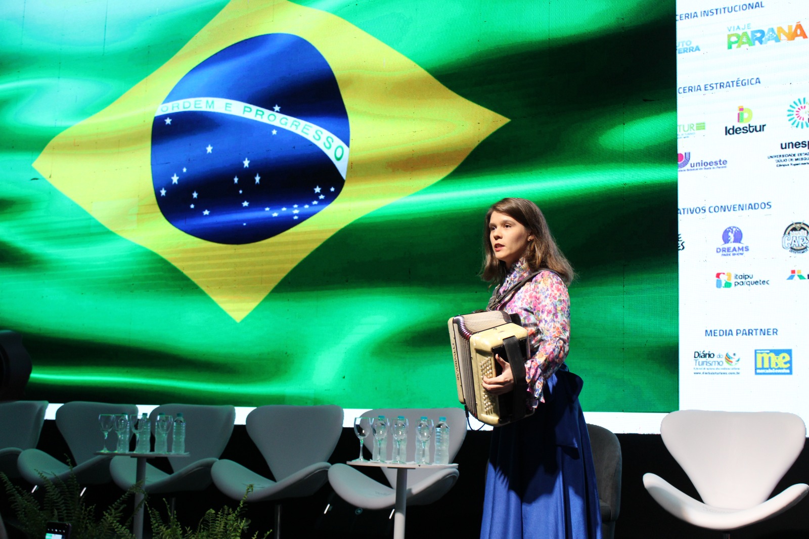 Hino Nacional no FIT Cataratas 2025 Hino Nacional no FIT Cataratas 2025