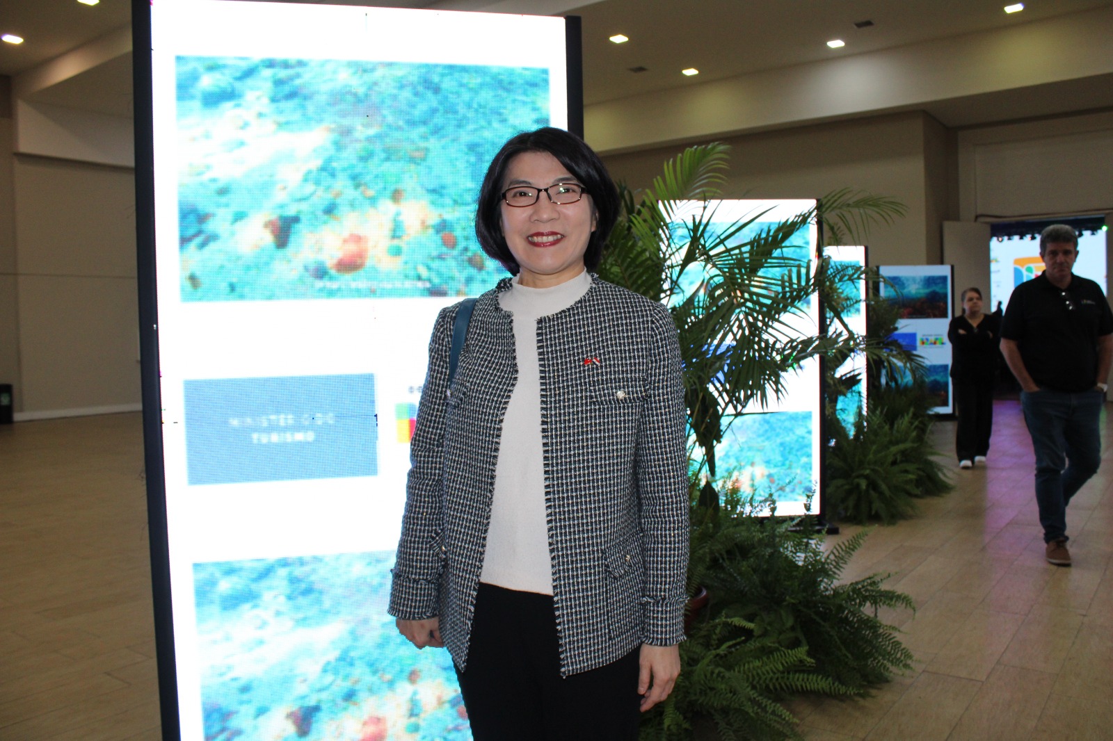 Irma Chen, do consulado de Taiwan Irma Chen, do consulado de Taiwan