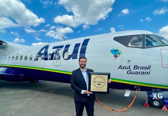 World Airline Awards 2025: Azul é eleita como a melhor companhia aérea regional da América do Sul 1 IMG 20250617 WA0027 e1750171391677 World Airline Awards 2025: Azul é eleita como a melhor companhia aérea regional da América do Sul