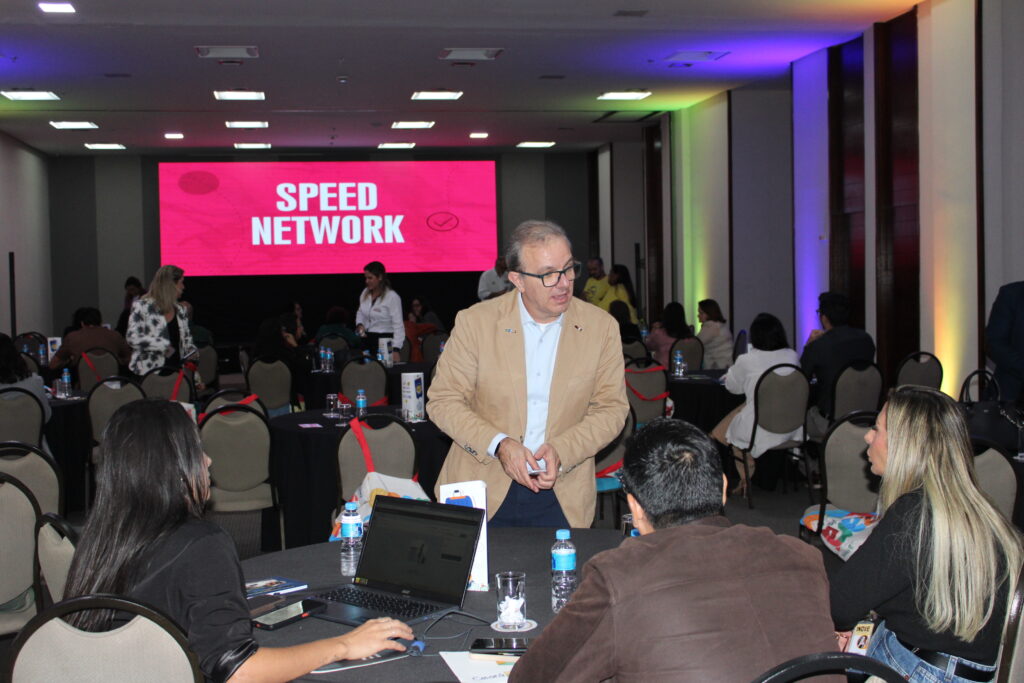 Marcelo Martini durante o Speed Network