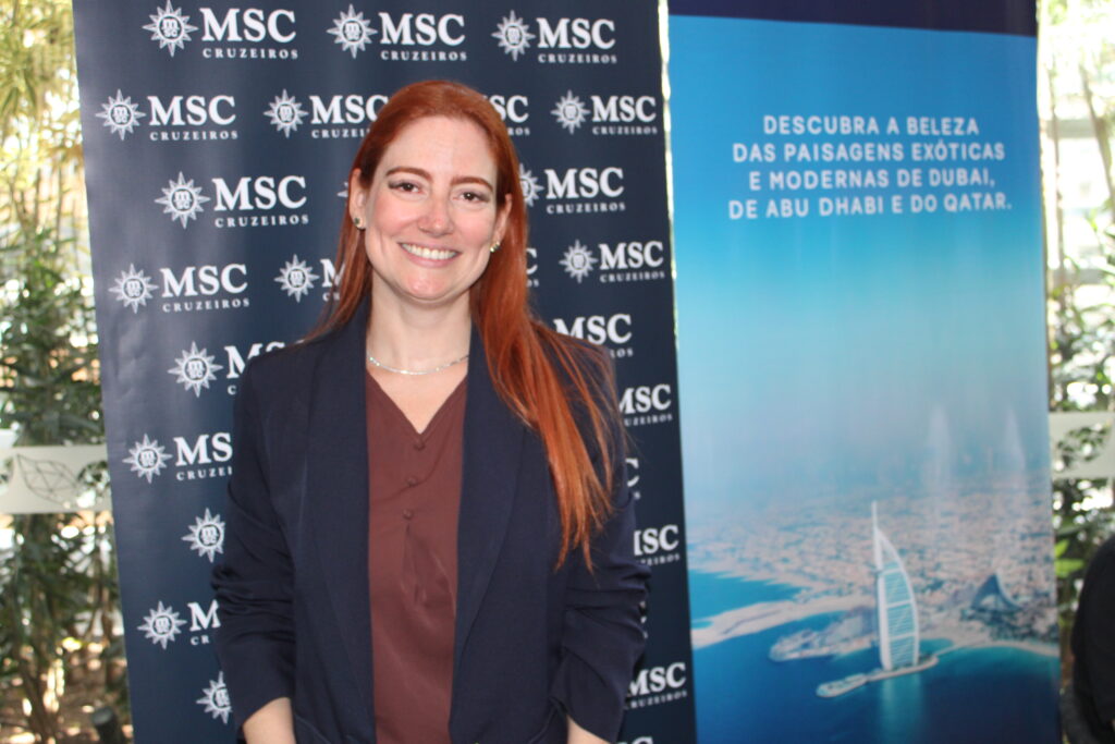 Fernanda Zebral, do Marketing da MSC 