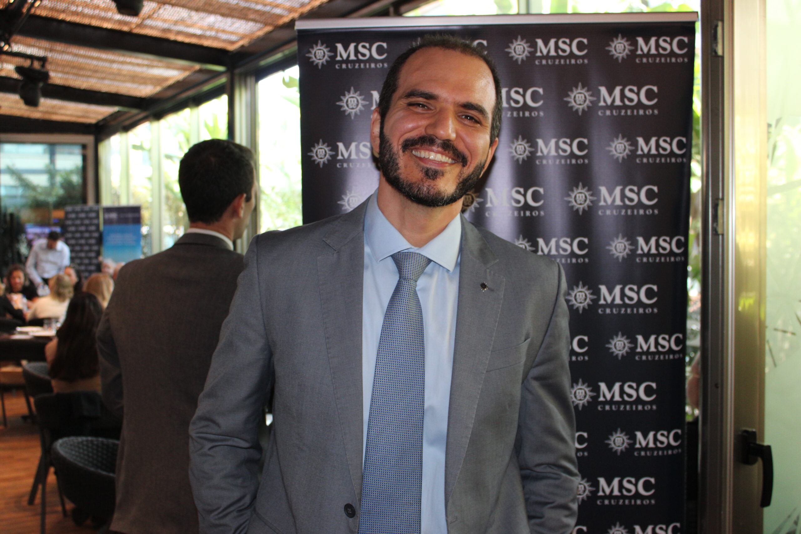 Rafael Grosso, gerente comercial da MSC Rafael Grosso, gerente comercial da MSC