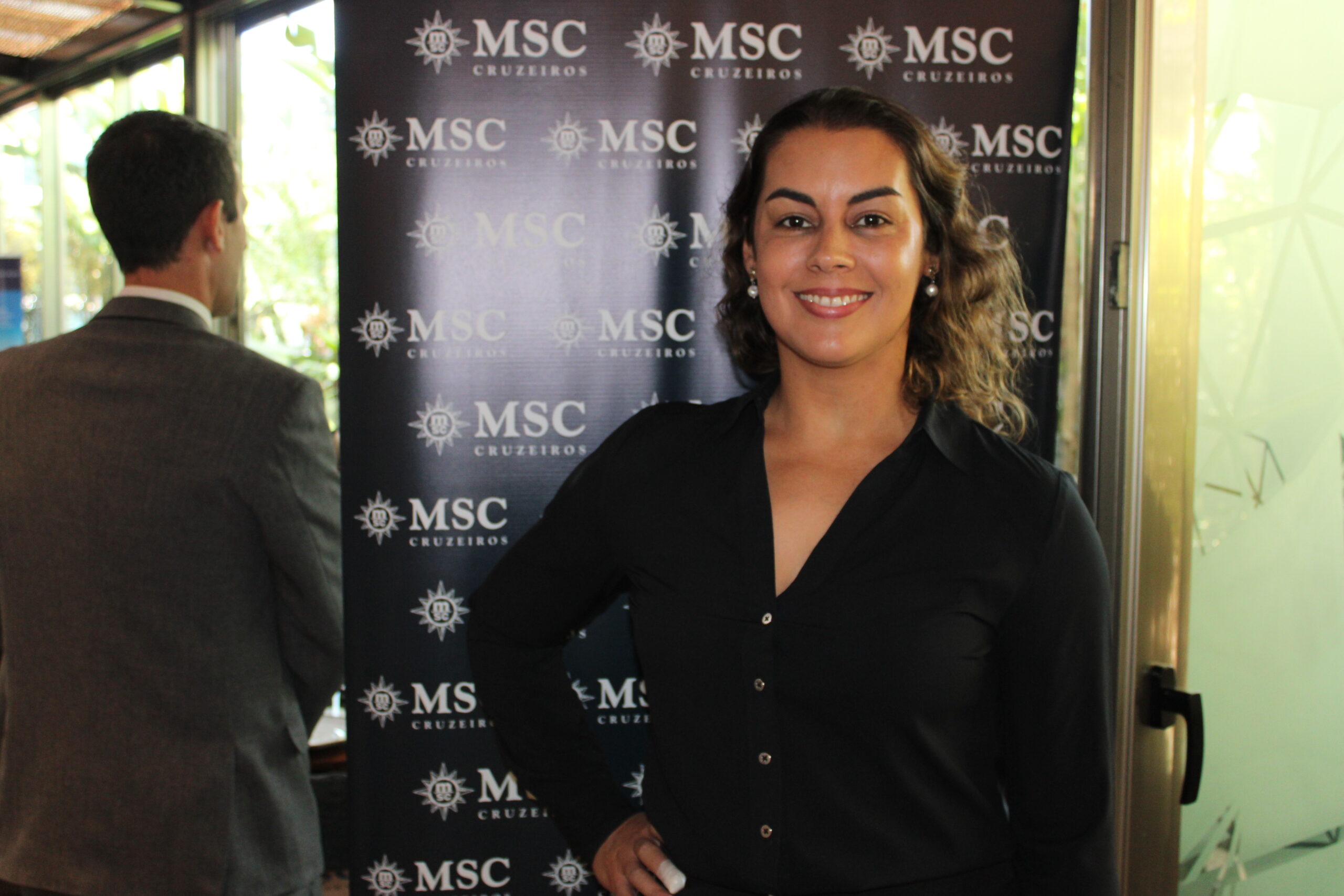 Eliz Silva, coordenadora de vendas da MSC Eliz Silva, coordenadora de vendas da MSC