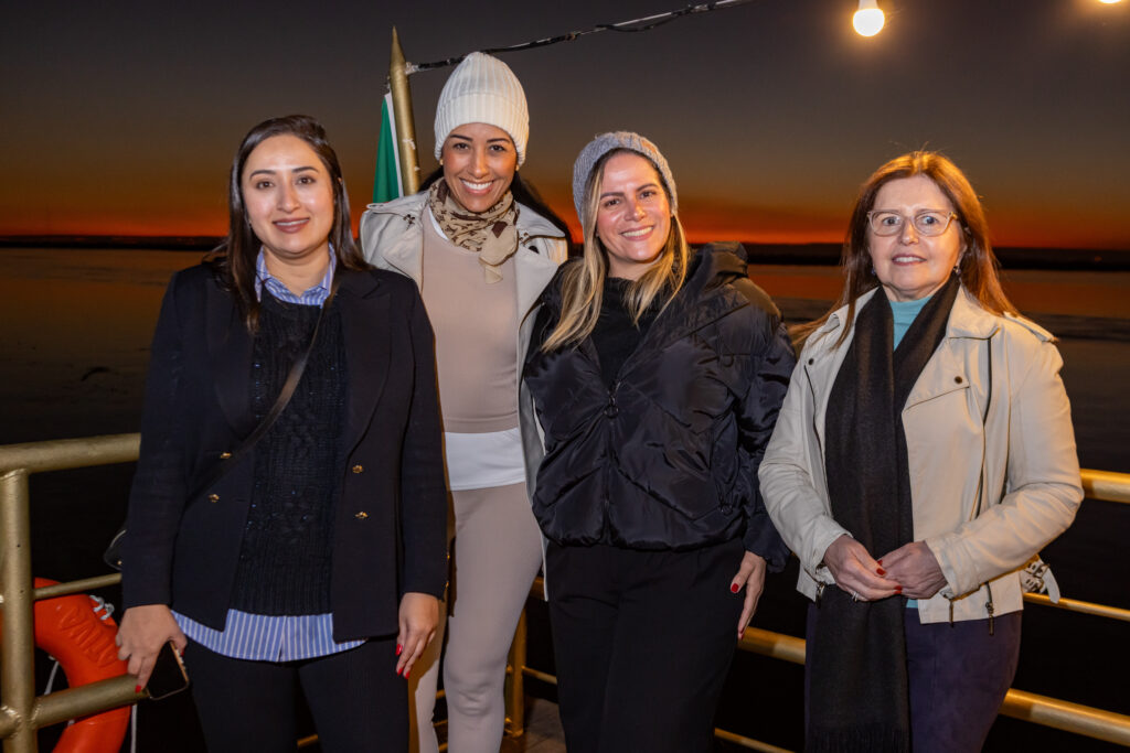 Joelma Aguiar, Kelly Oliveira, Aline Moretto e Elenice Zaparoli, do Visite São Paulo