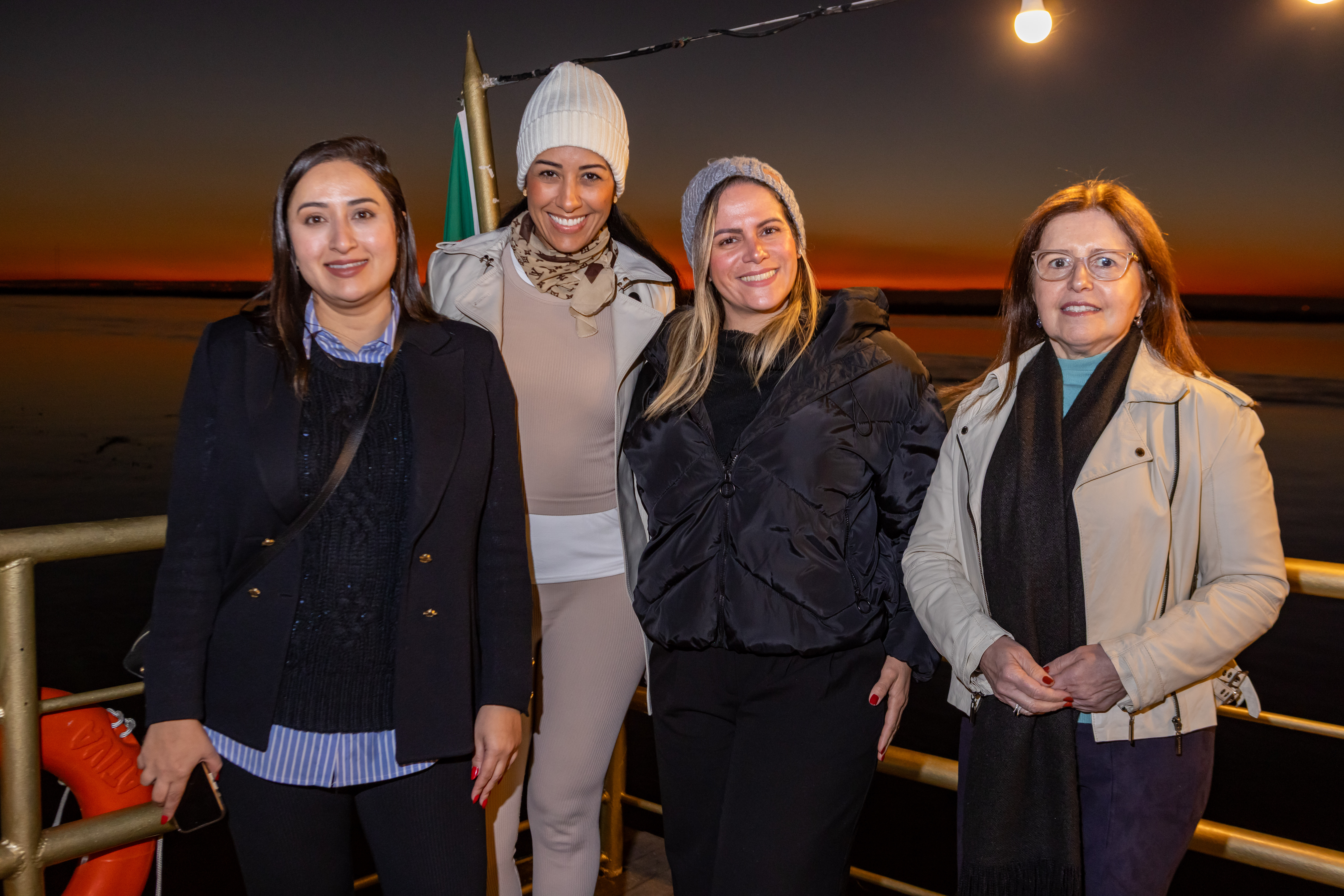 Joelma Aguiar, Kelly Oliveira, Aline Moretto e Elenice Zaparoli, do Visite São Paulo