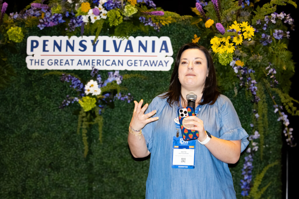 Kaitie Burger, do Pennsylvania Tourism Office