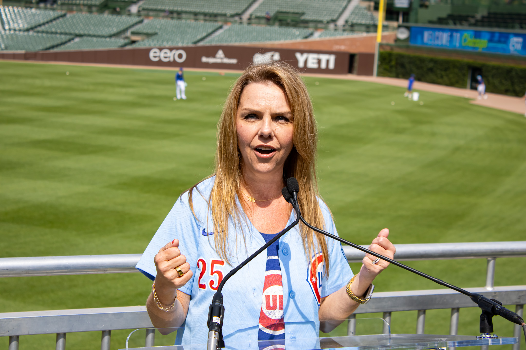 Kristen Reynolds, presidente e CEO da Choose Chicag Kristen Reynolds, presidente e CEO da Choose Chicag
