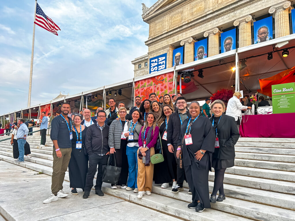 Mais de 30 brasileiros participaram da festa no Field Museum