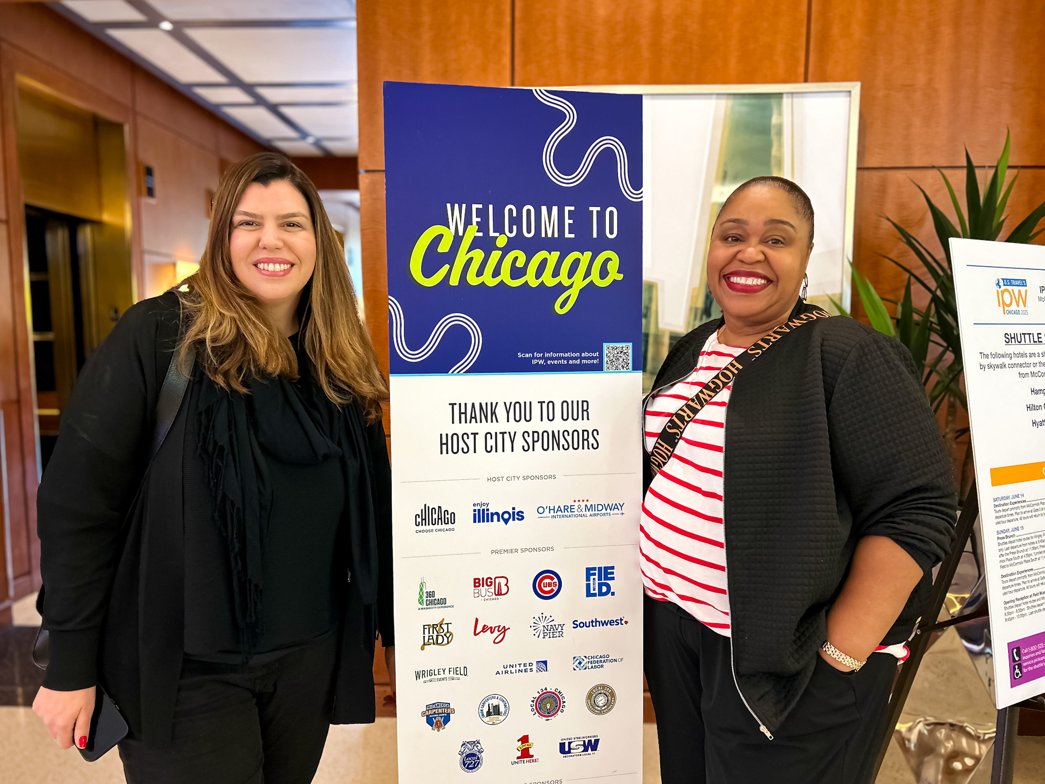 Mariana Azevedo e Geórgia Mariano, da Diversa Turismo Mariana Azevedo e Geórgia Mariano, da Diversa Turismo