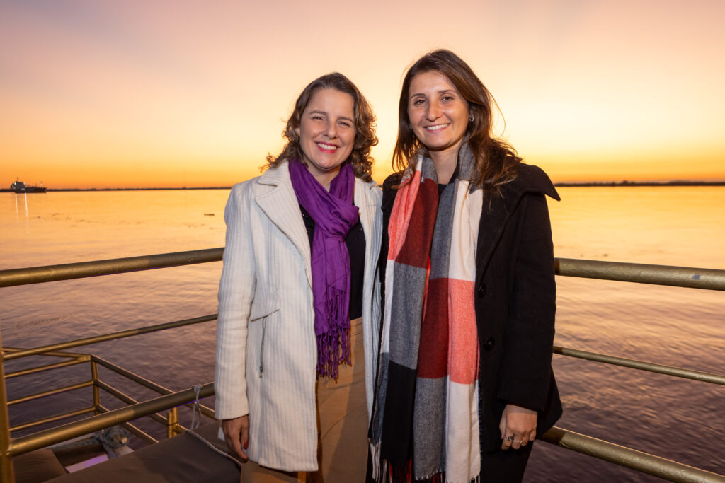 Michaela Bitarello e Júlia Franzoe, do CVB de Pipa