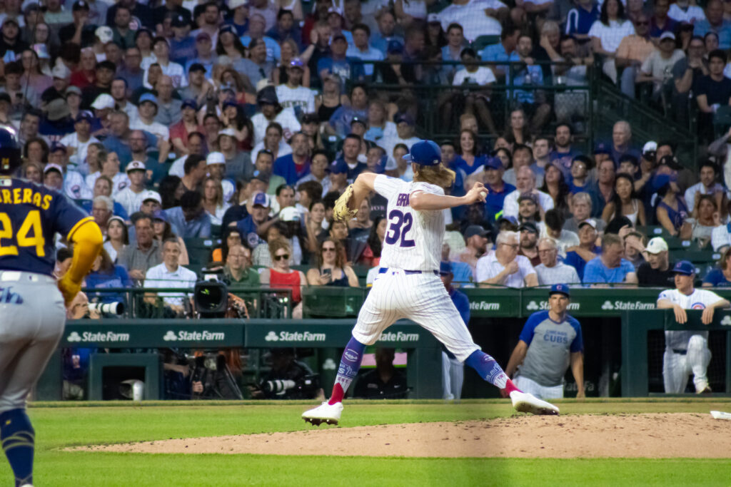 O Cubs começou na desvantagem, mas recuperou ao longo do jogo