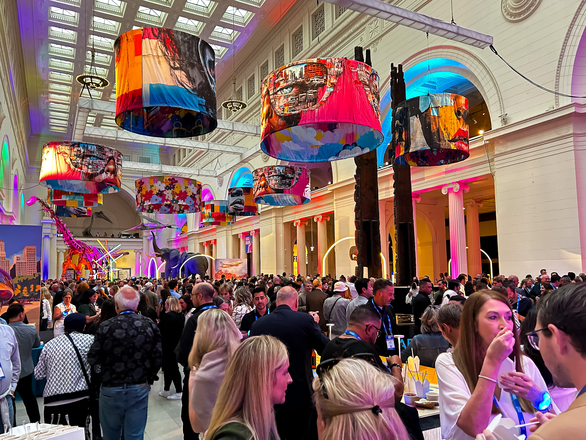 O Field Museum foi fechado para a festa de abertura do IPW 2025