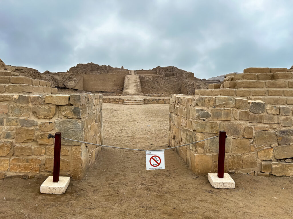 O Templo Antigo é um dos primeiros monumentos