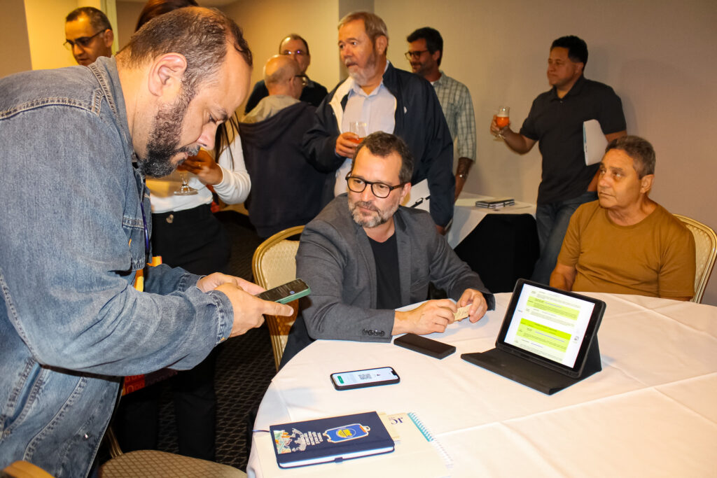 O evento foi propício para a troca de networking