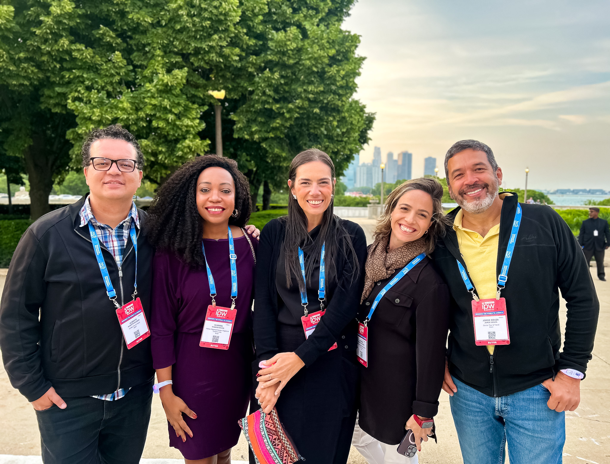 O evento proporcionou um momento de network entre profissionais do trade brasileiro